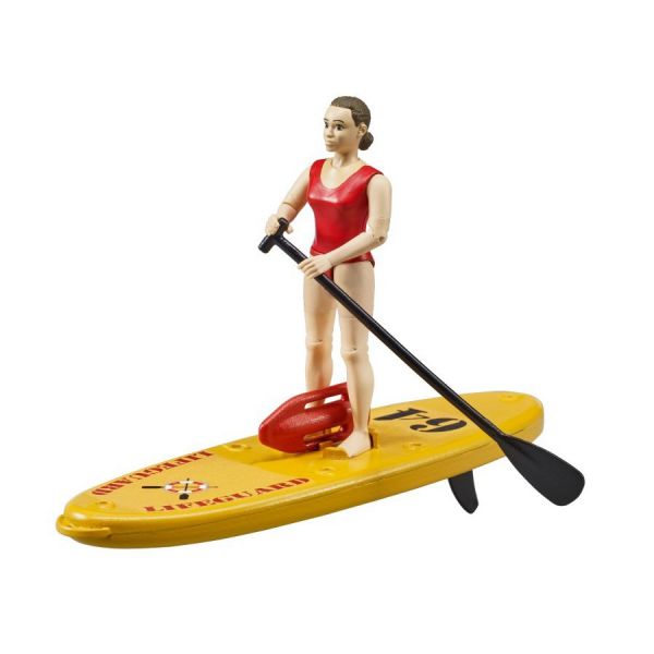 Beach guard with Stand Up Paddle