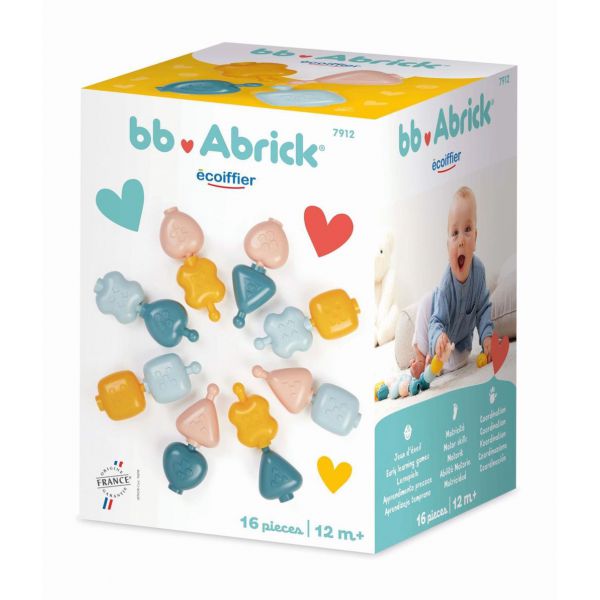 BB Abrick Beads hook and loop 16 pcs