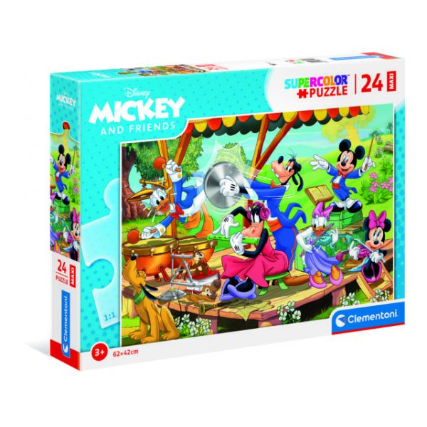 Puzzle da 24 pezzi Maxi - Mickey & Friends