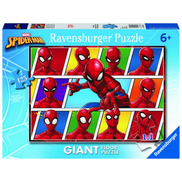 125 Piece Giant Floor Puzzle - Spider-Man (H)
