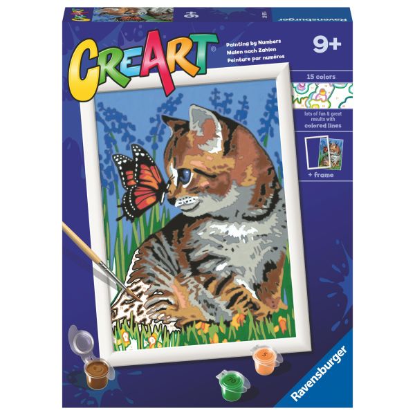 CreArt - Serie D: Kitten and butterfly