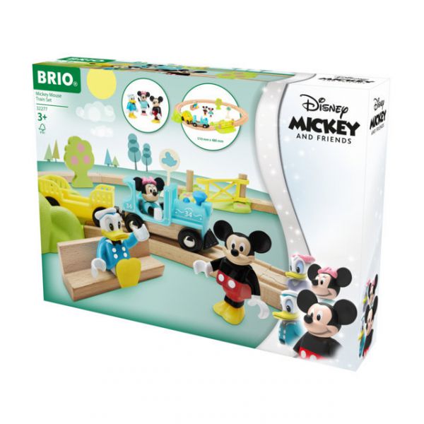 BRIO Railway set with Mickey Mouse