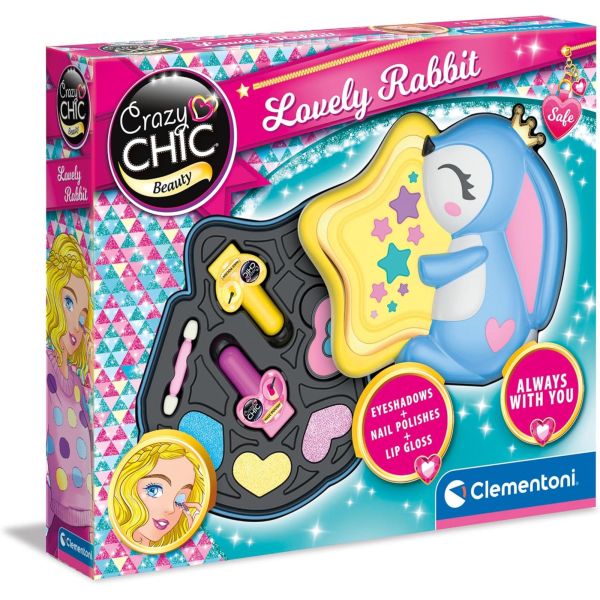 Crazy Chic - Rabbit Cosmetic Bag