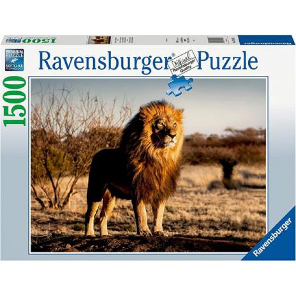 Puzzle da 1500 Pezzi - Il leone, re degli animali
