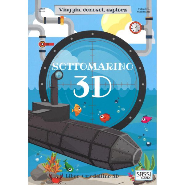 Travel, Know, Explore - 3D Submarine