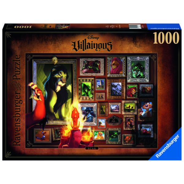 1000 Piece Puzzle - Villainous: Scar