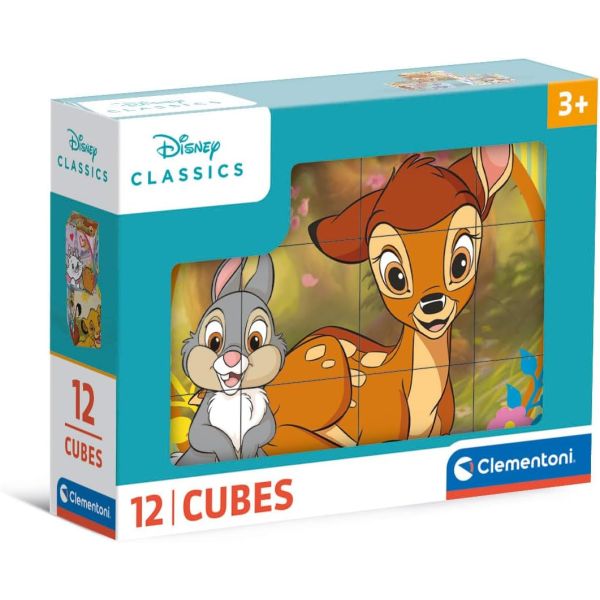 Cubi 12 pezzi - Disney Classic