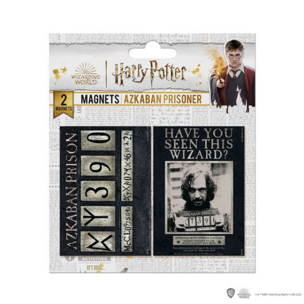 Set in 2 magnets - Azkaban Prisoner - Harry Potter