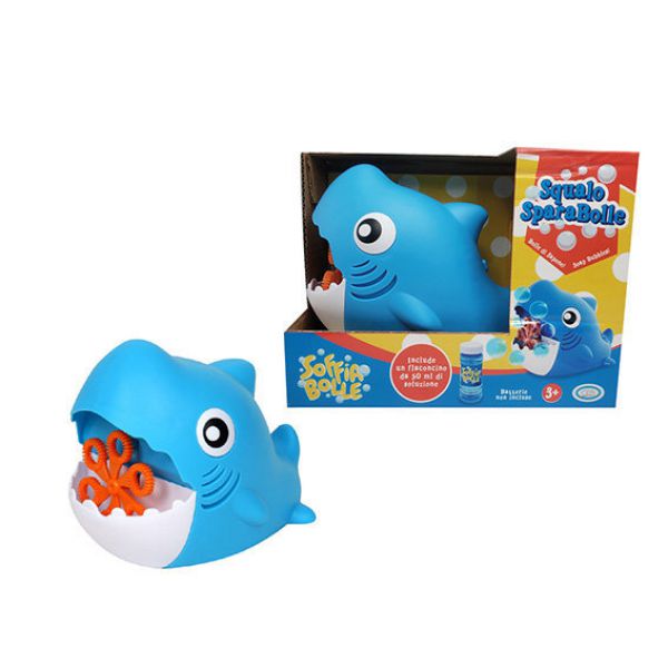 Bubble Blower - Bubble Shooter Shark 50 ml. of battery-operated solution