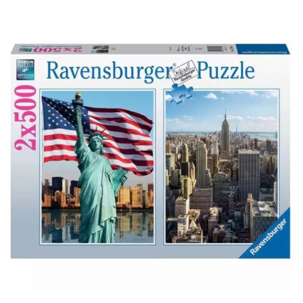 2 Puzzle da 500 Pezzi - New York