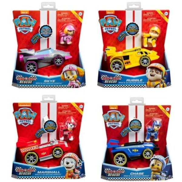 PAW PATROL Themed Vehicles Ready Race Rescue Ass.to