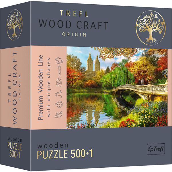 Puzzle da 501 Pezzi Woodcraft - Central Park, Manhattan, New York