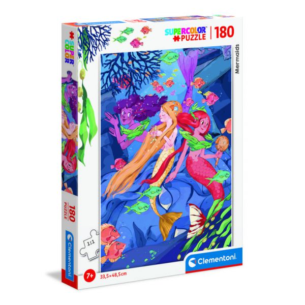 180 Piece Puzzle - Mermaids