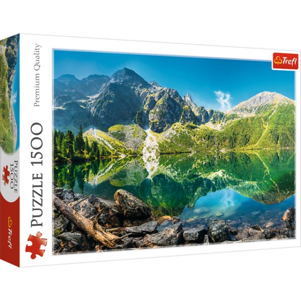 Puzzle da 1500 Pezzi - Lago di Morskie Oko, Tatras, Polonia