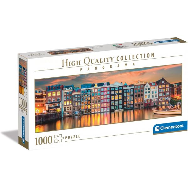 1000 pieces Panorama - Bright Amsterdam