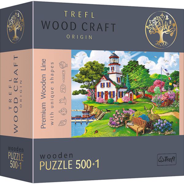 501 Piece Woodcraft Puzzle - Summer Paradise