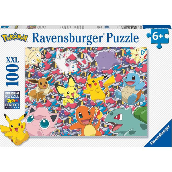 100 Piece Jigsaw Puzzle - Pokemon
