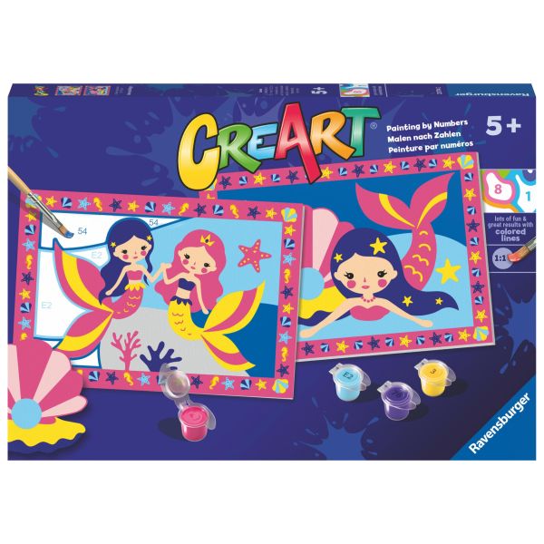 CreArt Junior Series: 2 x Magical Mermaids