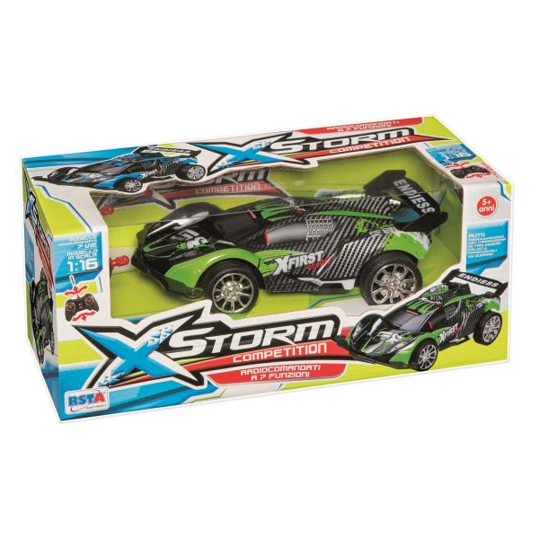 AUTO RADIOCOMADATE 1:16 X STORM COMPETITION 2 ASS.