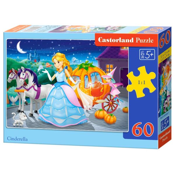 60 Piece Puzzle - Cinderella