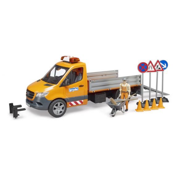 MB Sprinter road works with character and accessories