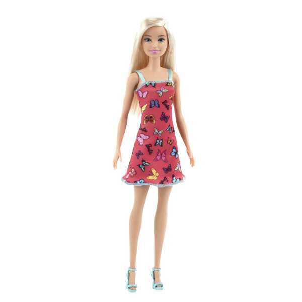 Barbie - Trendy: Vestito Farfalle Capelli Biondi