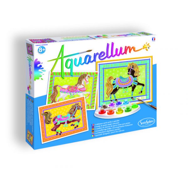 Aquarellum - Parade of Horses