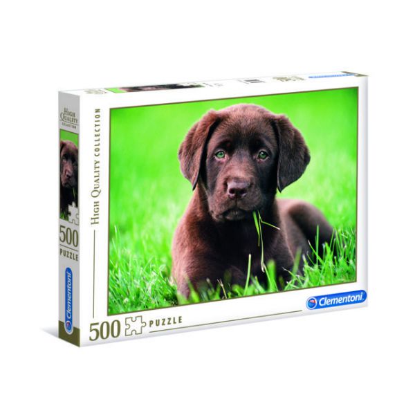 Puzzle da 500 pezzi - High Quality Collection: Chocolate Puppy