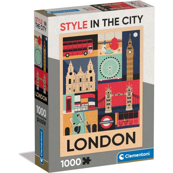 Puzzle da 1000 Pezzi - Style in the City: London