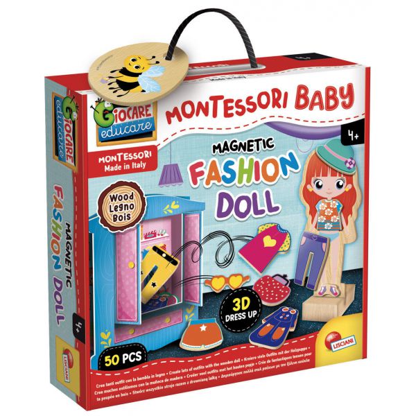 Montessori - Magnetic Fashion Doll