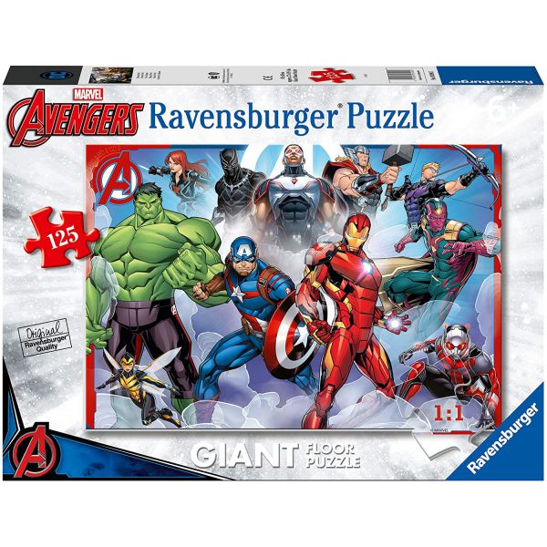 125 Piece Giant Floor Puzzle - Avengers