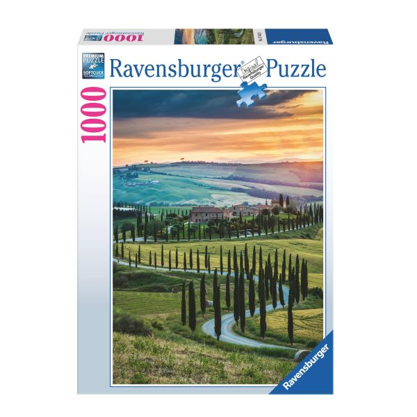 1000 Piece Puzzle - Val d&#39;Orcia, Tuscany