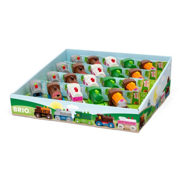 BRIO Assortment of themed collectible trains (4 pcs x 5 subjects)