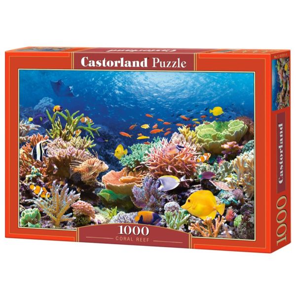 Puzzle da 1000 Pezzi - Pesci della Barriera Corallina