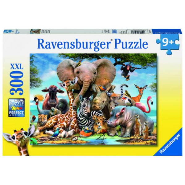 300 Piece Puzzle - Cubs of Africa