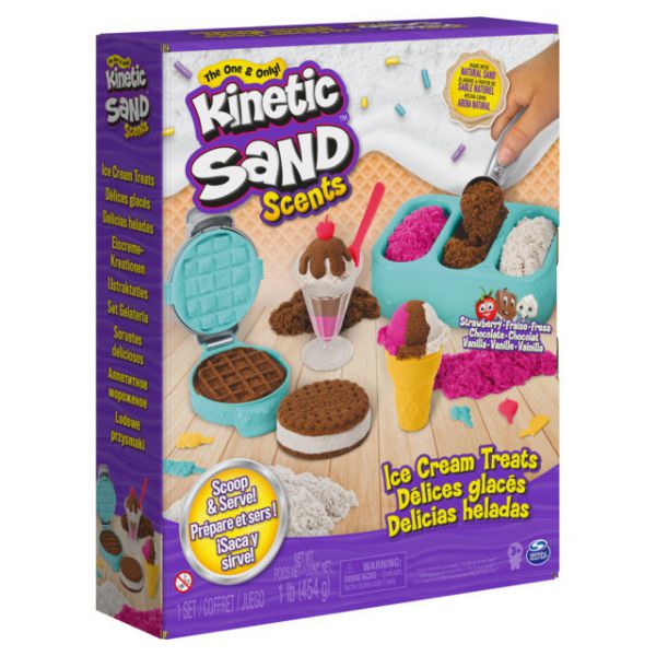 Kinetic Sand - Delicious Ice Cream Playset