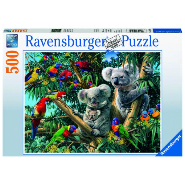 500 Piece Puzzle - Koala on the Tree
