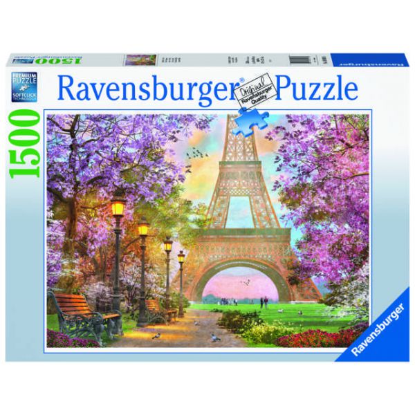 1500 Piece Puzzle - Love in Paris