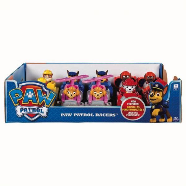 Paw Patrol Vehicles Rescue Racers Ass.To In Tray