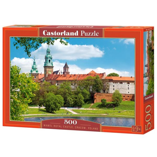 Puzzle da 500 Pezzi - Castello Reale di Wawel, Cracovia, Polonia