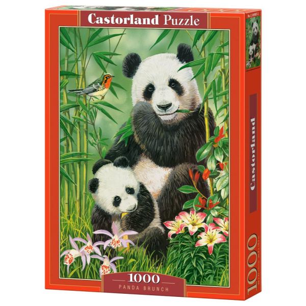 Puzzle da 1000 Pezzi -Brunch del Panda