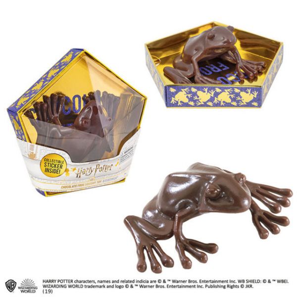 Chocolate Frog - 9 Harry Potter replica display
