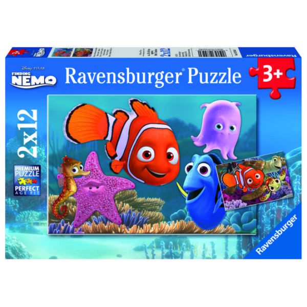 2 12 Piece Puzzles - Nemo&#39;s Friends