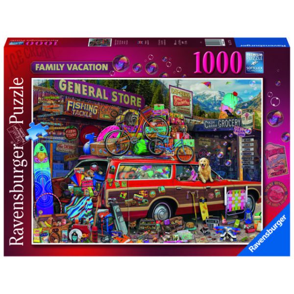 1000 Piece Puzzle - Family Vacation