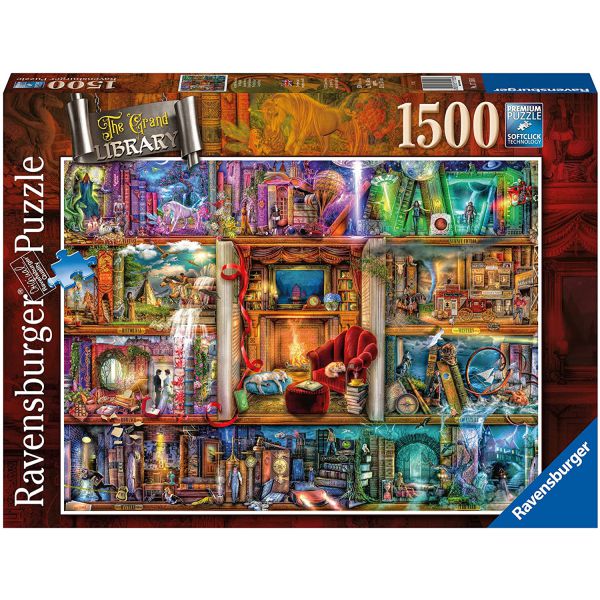 1500 Piece Puzzle - The Great Bookcase