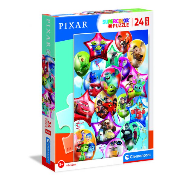 Puzzle da 24 pezzi Maxi - Pixar Party