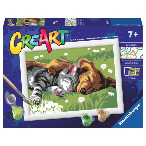CreArt - Series E: Dog And Cat Sweet Sleep