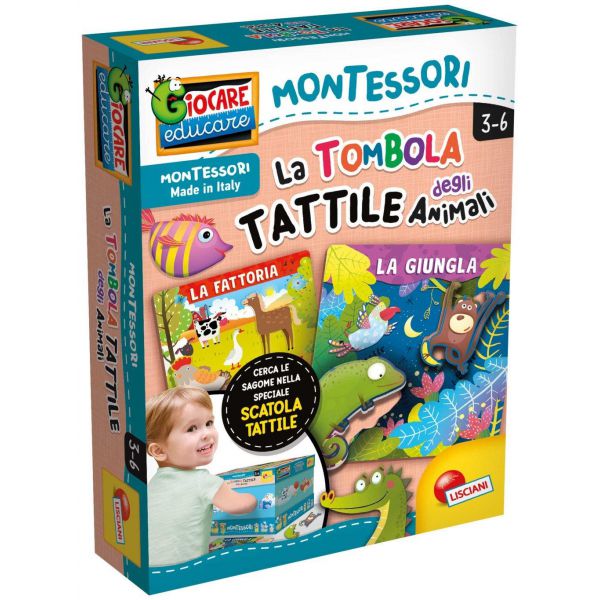 Montessori - La Tombola Tattile degli Animali