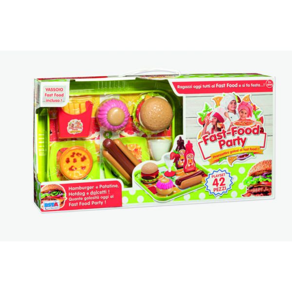 Playset Fast Food Party