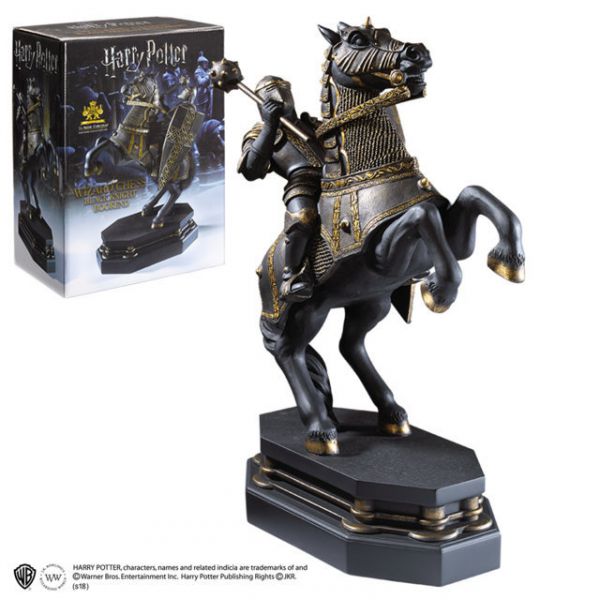 Harry Potter - Wizards Chess Bookends: Black Horse